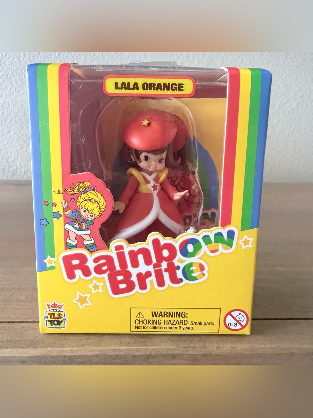 NWB Rainbow Brite LaLa Orange mini collectible figurine
